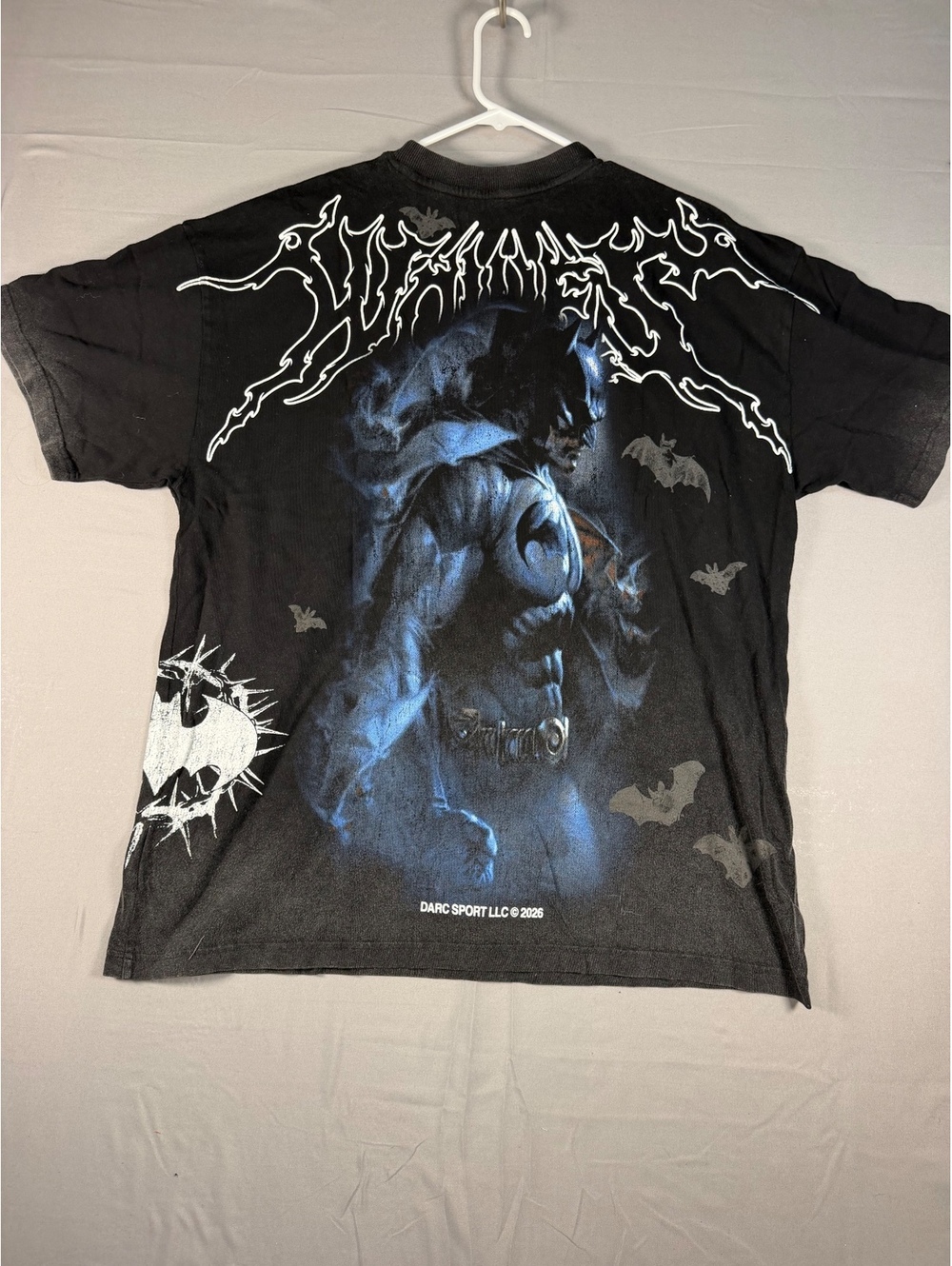 Darc Sport x Batman Oversized T-Shirt Size Large Black DC Comics